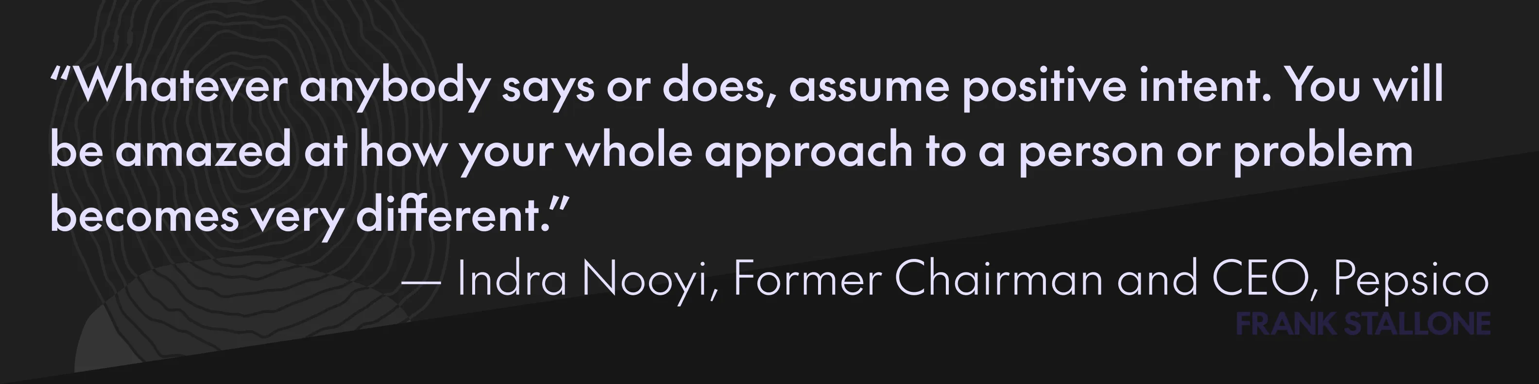 Indra nooyi quote